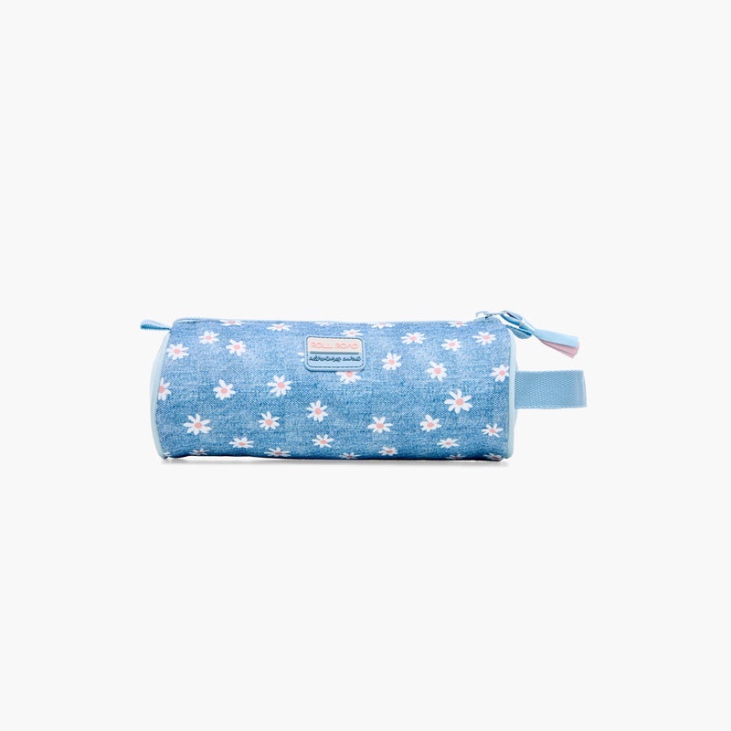 Roll road Pouch - Live your Dreams - 1 Cmprt -Printed (Polyester) Blue \ 23X9X9Cm - Image 3